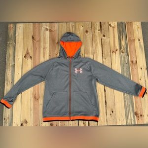 Under Armour zip-up, hooded jacket- men’s size XL